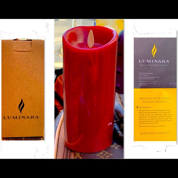 Luminara Accents Luminara Real Flame Effect Candle Poshmark